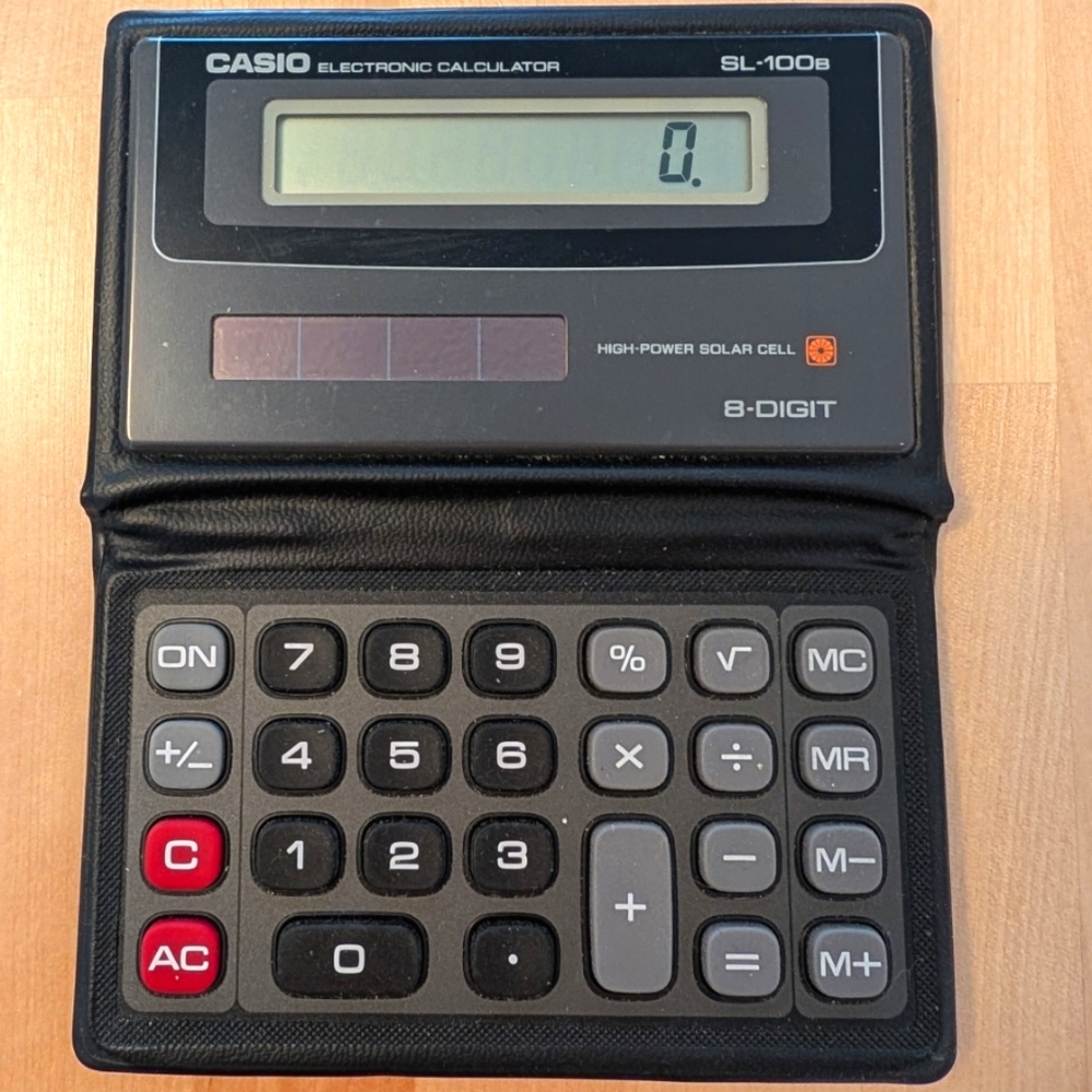 Vintage Casio calculator